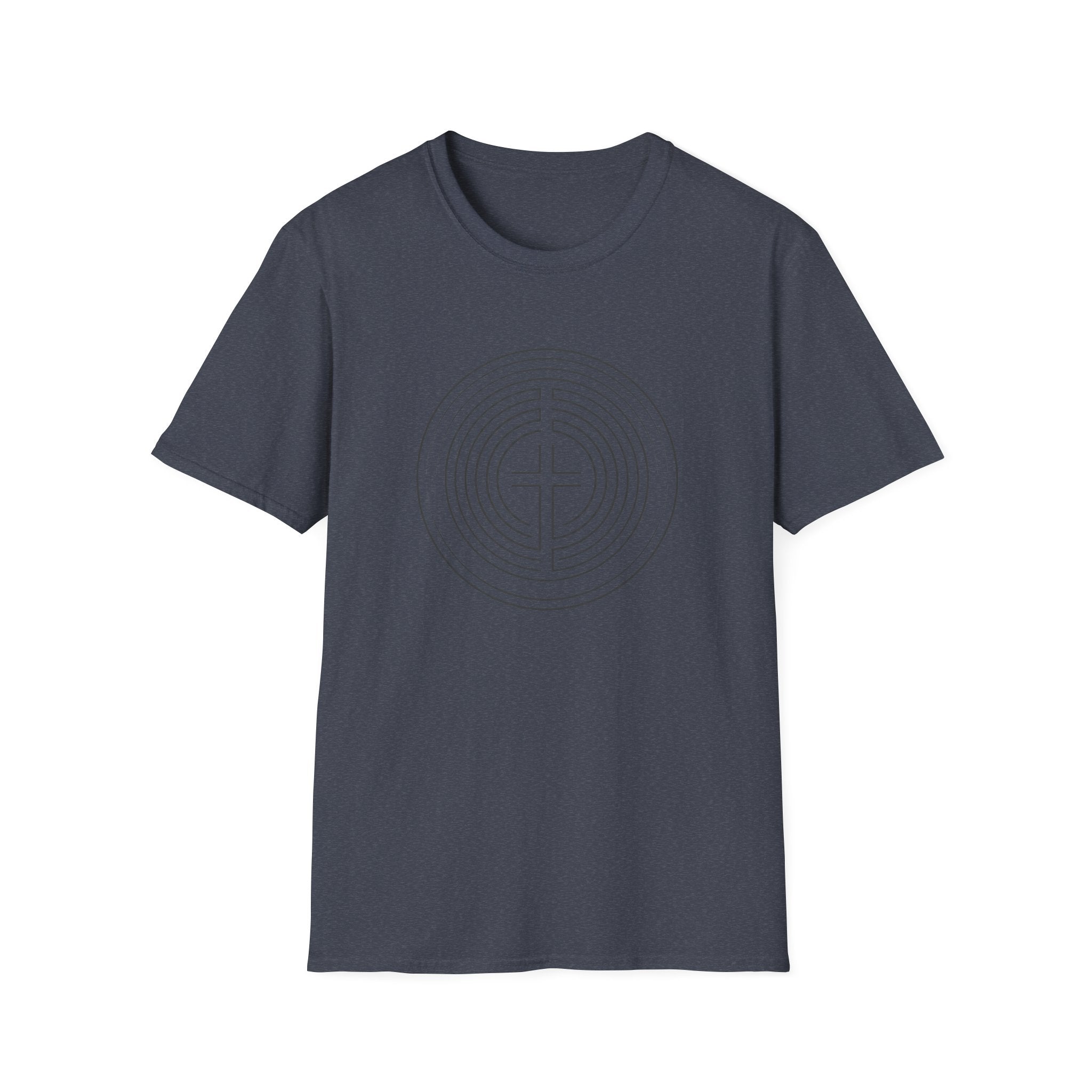 Cross Circle Maze - T-Shirt