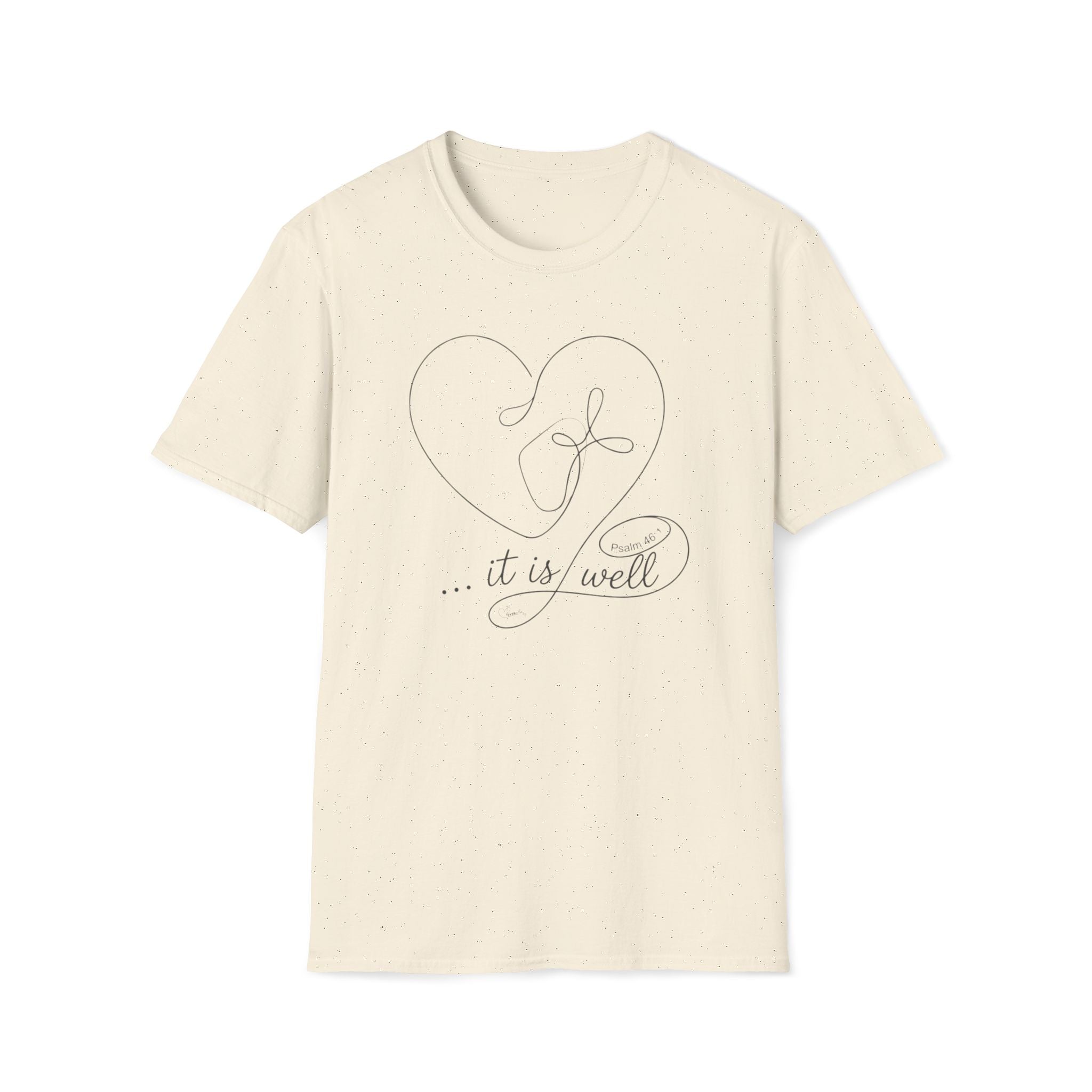 It is well Heart Cross - T-Shirt