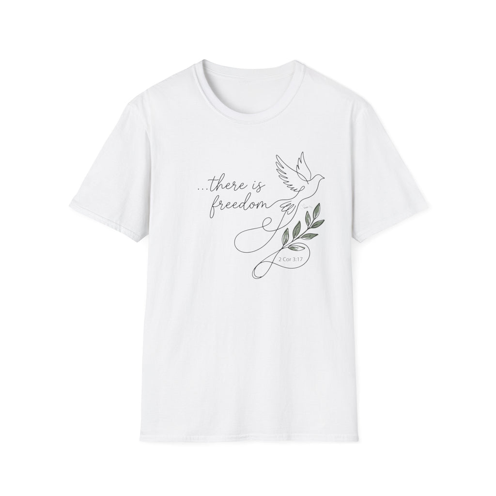 There is Freedom Dove Olive - T-Shirt