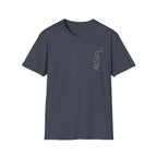 Faith Hope Love Cursive with Words pocket - T-Shirt
