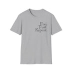 Pray Trust Repeat Stacked - T-Shirt