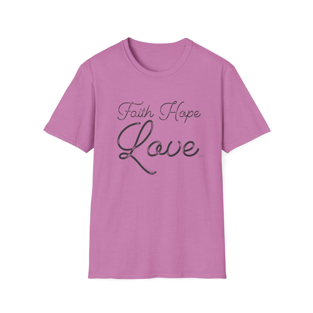 Faith Hope Love Large - T-Shirt