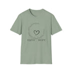 Faith Hope Love Wreath - T-Shirt