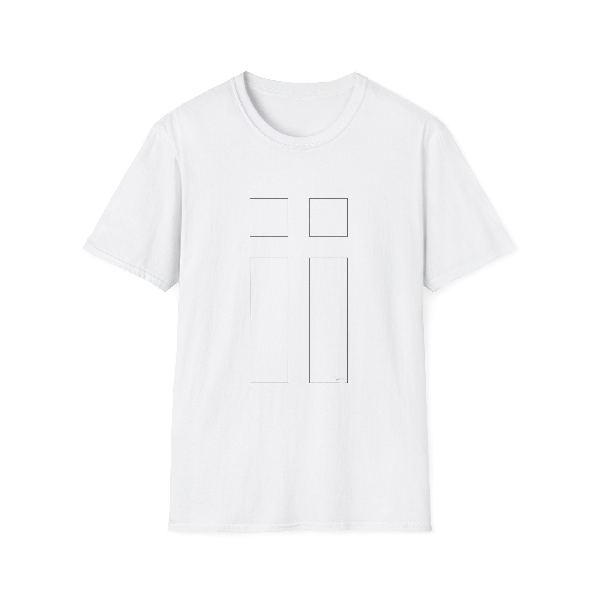 Subtle Cross - Boxes I I T-Shirt