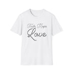 Faith Hope Love Large - T-Shirt
