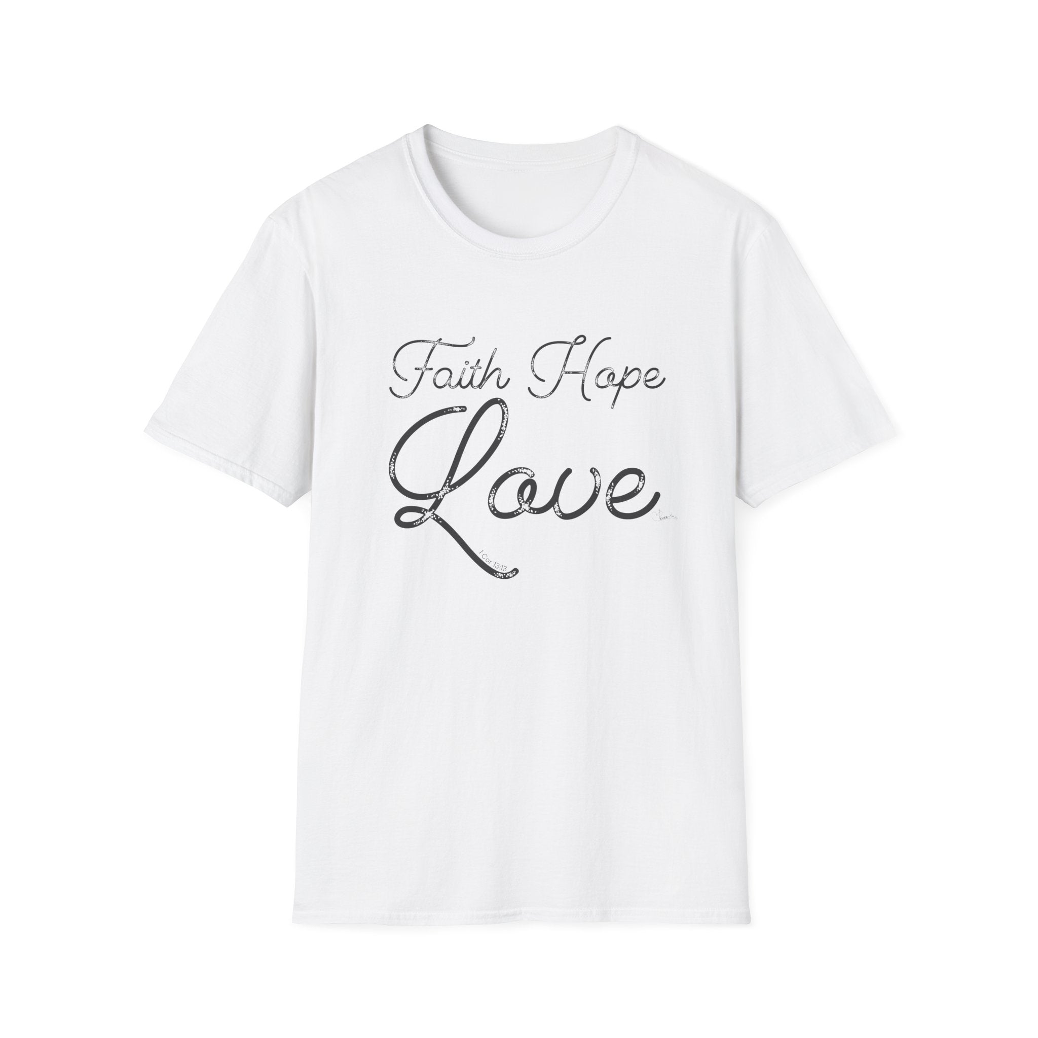 Faith Hope Love Large - T-Shirt