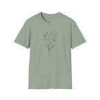 Flowers Sand Cross - T-Shirt