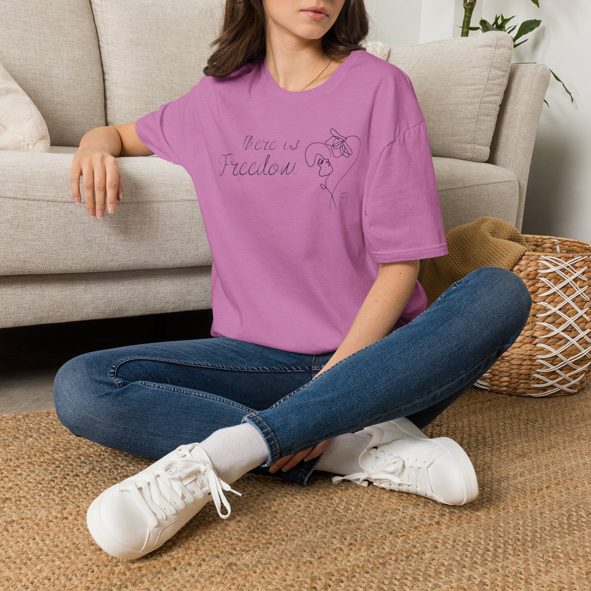 There is Freedom Grow - Faith T-Shirt