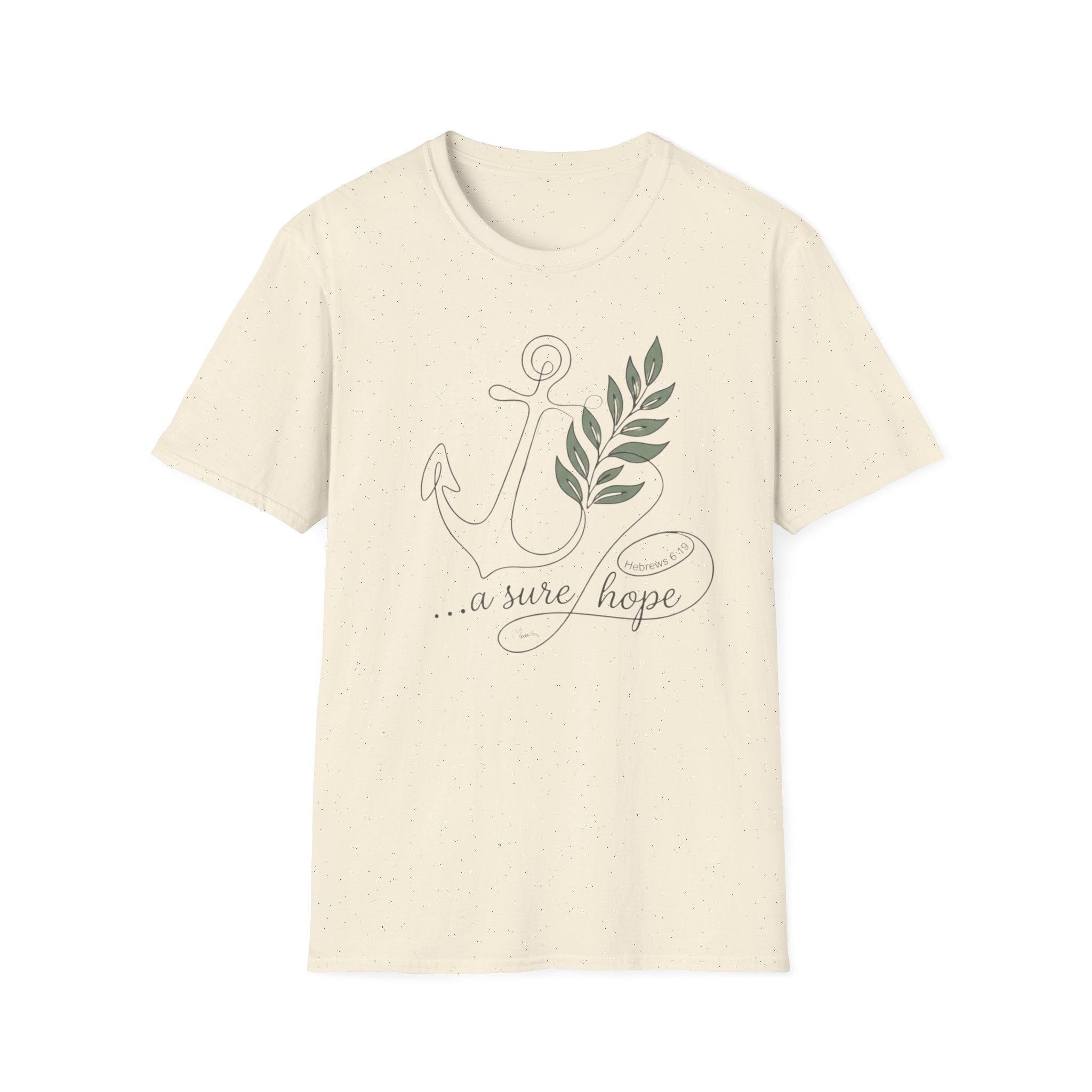 Sure Hope Anchor and Olive - Faith T-Shirt