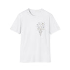 Sand Cross Flowers badge - T-Shirt