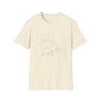 Be still face heart coffee - T-Shirt