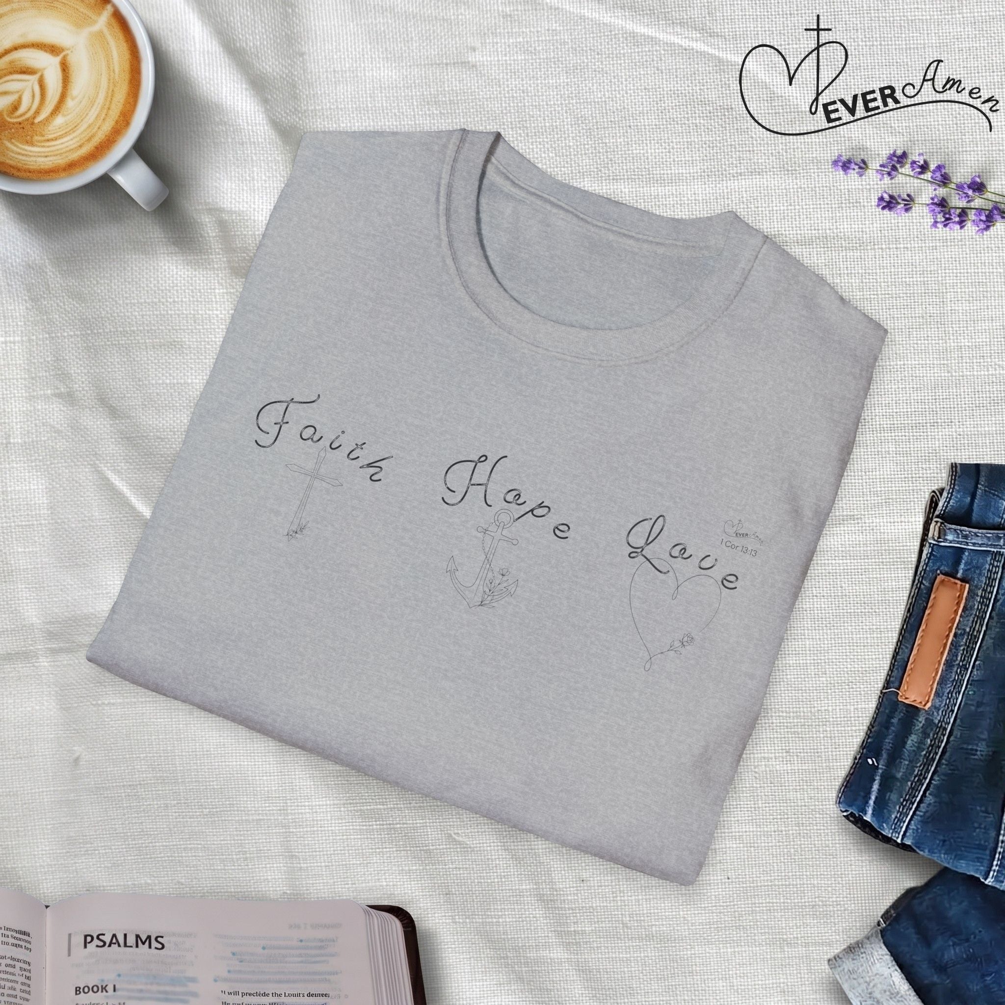 Faith Hope Love Icons - T-Shirt